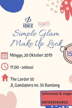 Workshop Simple Glam Make Up Look